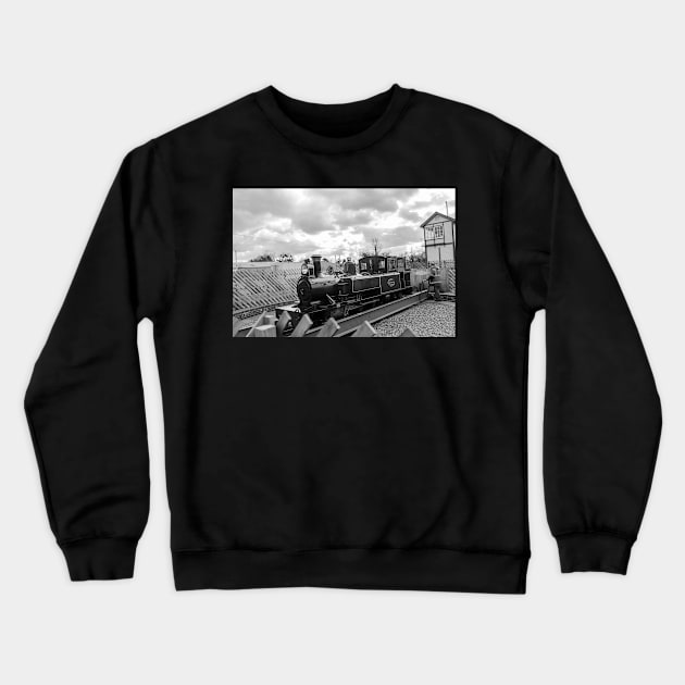 Small steam train on the Bure Valley Railway Crewneck Sweatshirt by yackers1